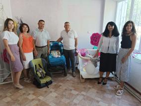 Пункт проката предметов первой необходимости для новорожденных открыли в посёлке Черноморское